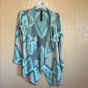 Boot barn sweater with open front. So cute with boots and jeans